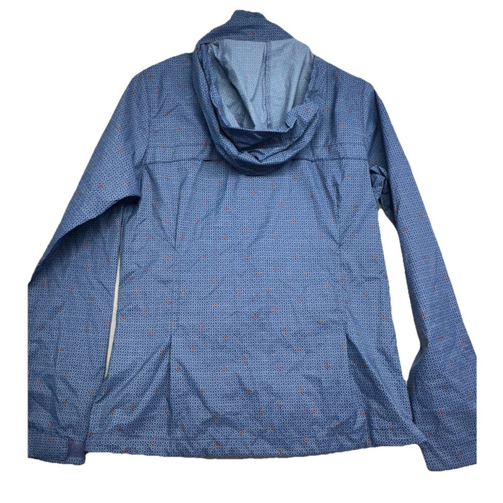 Columbia Sportswear Womens Running Jacket Size S Blue Full Zip Tuck Away Hood - Picture 10 of 12